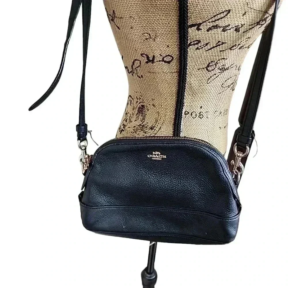 Coach Leather Vintage Dome Shoulder Bag – Authentic Preowned